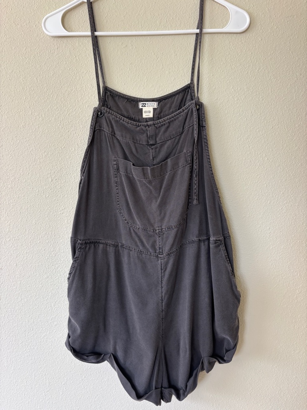 Billabong Charcoal Gray Romper